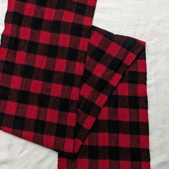 Pure merino  JCREW wool buffolo check SCARF Abraham Moon - Picture 6 of 7